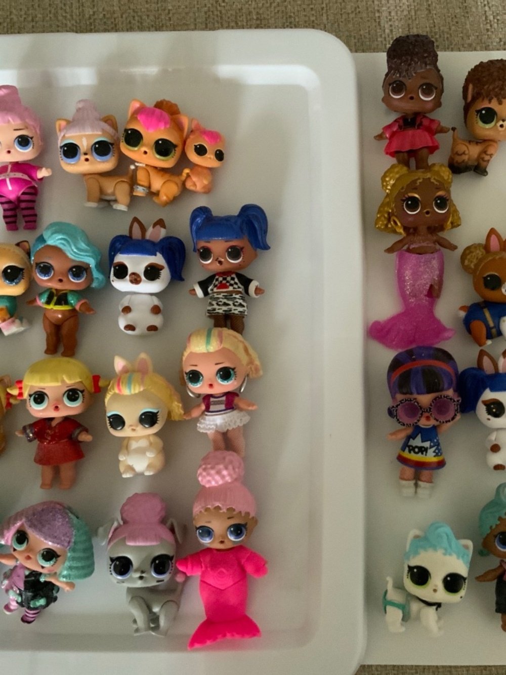 LOL Surprise Doll and Pet Huge Lot 16 Doll 16 Dolls Pets 32 pieces